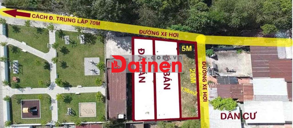 🌿CHỈ 1 TỶ 250 - SỞ HỮU LÔ ĐẤT GÓC 2 MẶT TIỀN 5X26 FULL THỔ CƯ - KDC HH