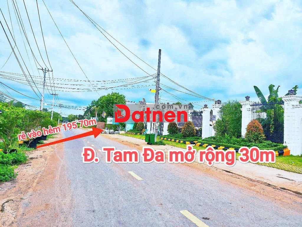 NHẬN KÝ GỬI Bán đất 1sẹc Tam Đa 5x16 cạnh BCR Q9