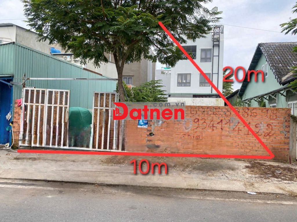 MT Đào Sư Tích (10x20) gần cầu Phước Lộc