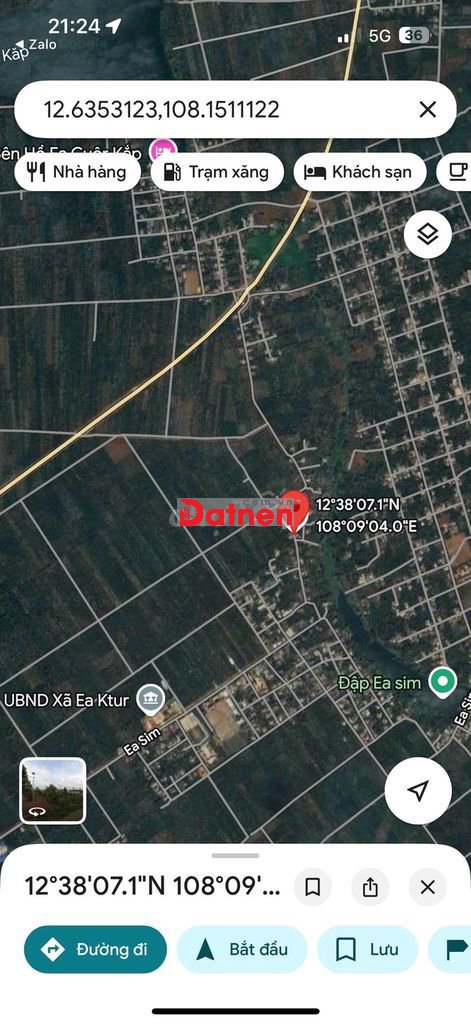 Bán lô đất 2 mặt tiền tại Eaktur,cách đường tránh Đông chỉ 500m