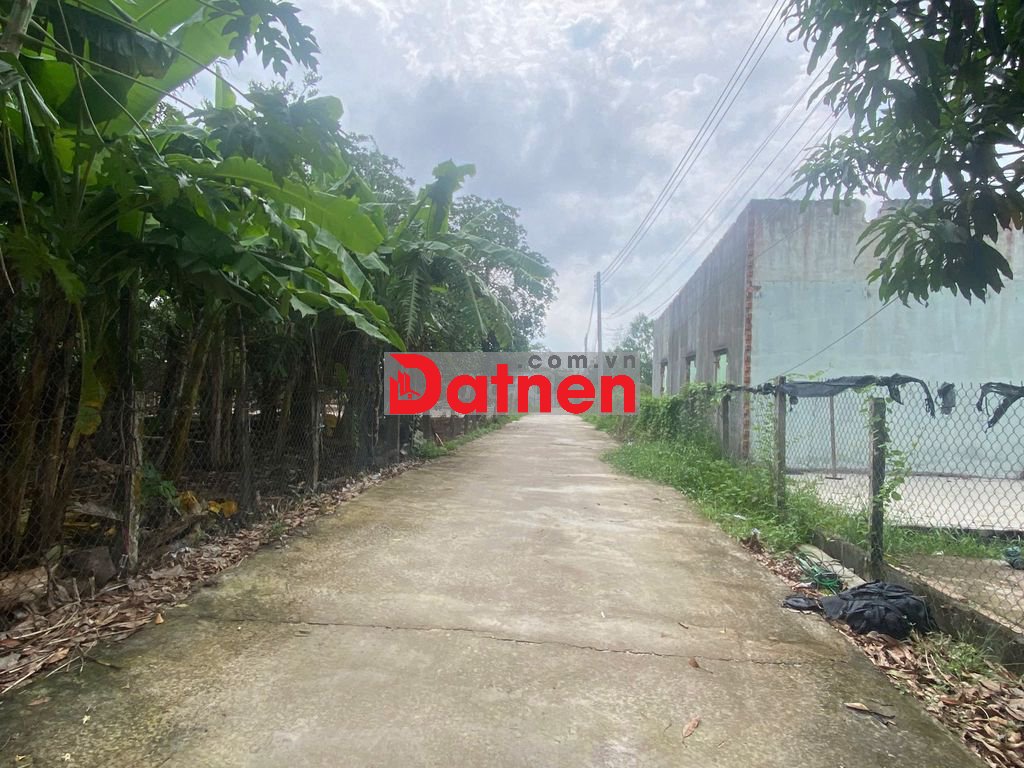 Bán đất thổ cư 2 mặt đường Hẻm Trưng Trắc, Tân An, LaGi giá ngộp 1.1