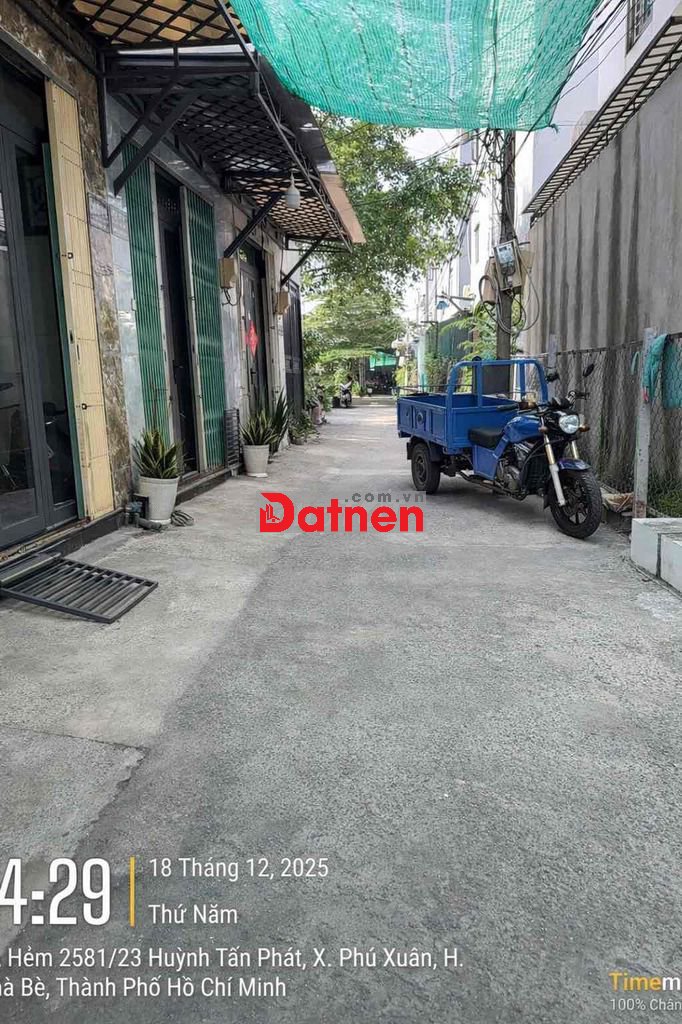 Bán Đất 5x22 - Huỳnh Tấn Phát - Giáp Phú Mỹ Hưng - 4 Tỷ 1