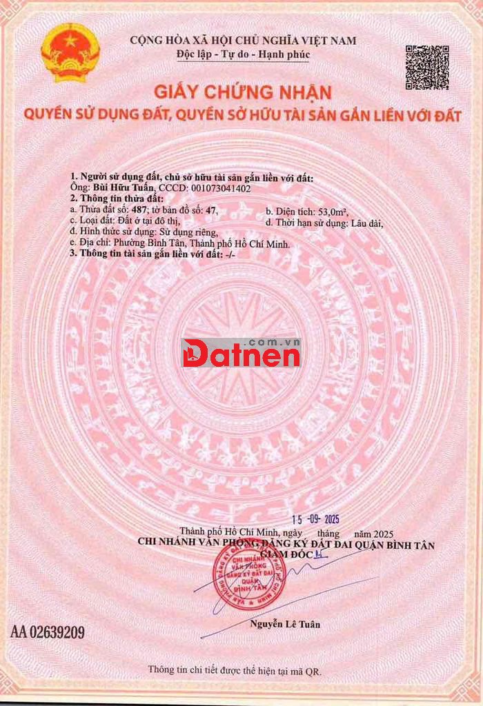 ✅Bán Lô 399/12/26 Bình Thành,Bình Tân,4-14M2 3.5ty