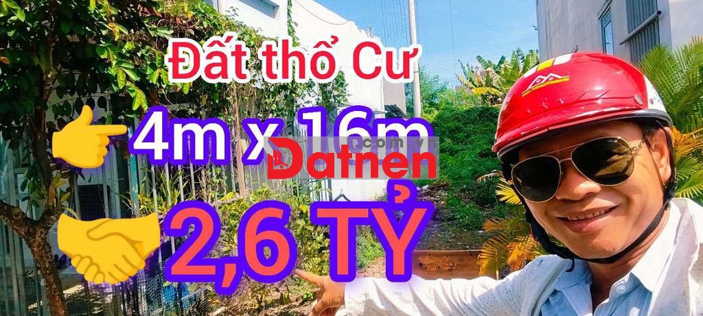 BÁN ĐẤT THỔ CƯ GẦN ỦY BAN TÂN XUÂN 4M X 16M