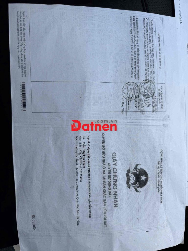 Cần Bán Đất Hoà Nhơn