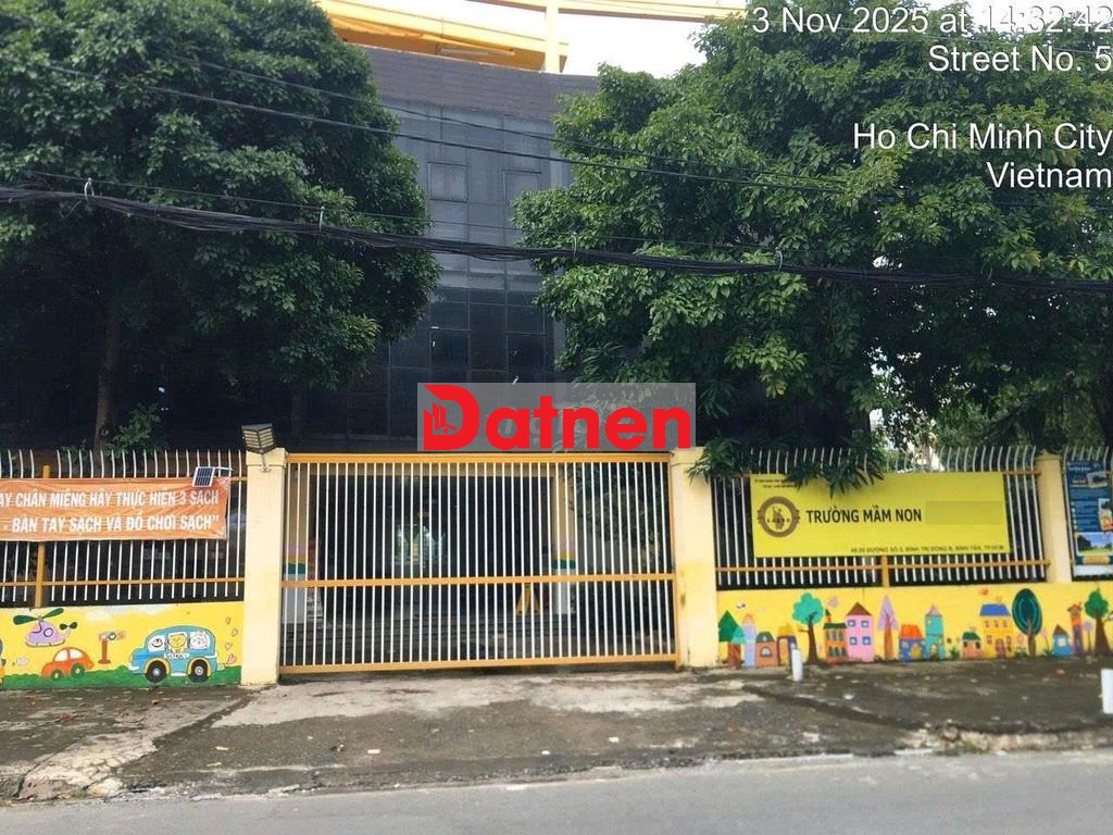 Góc 2 mặt tiền - Đất biệt thự 10x20 - Hiếm KDC Tên Lửa kế trường học