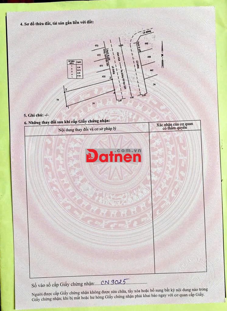 Diện tích lớn 88.6m2 Thổ cư giá chỉ 73tr/m2 rẻ nhất khu vực An Lạc