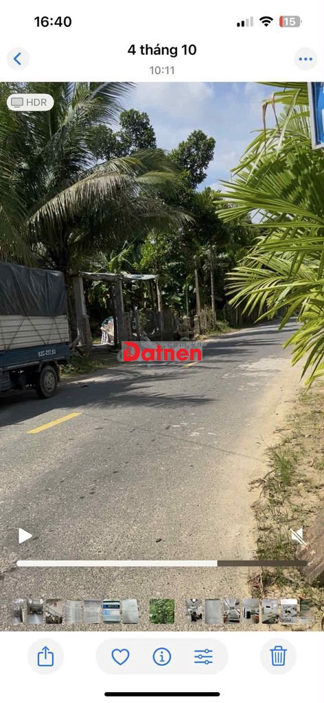 Bán Lô đất Ninh An, Hòa Nhơn 173M2 đường ô tô