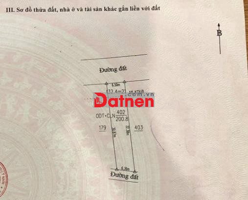 ĐẤT THỔ CƯ + 200,8M2 + TÂN HIỆP BÌNH DƯƠNG