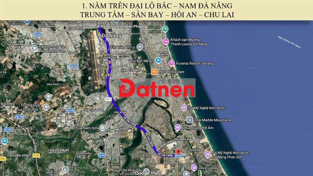 SUN GROUP MỞ BÁN 709 LÔ ĐẤT NỀN MẶT TIỀN ĐƯỜNG 34M VÕ CHÍ CÔNG