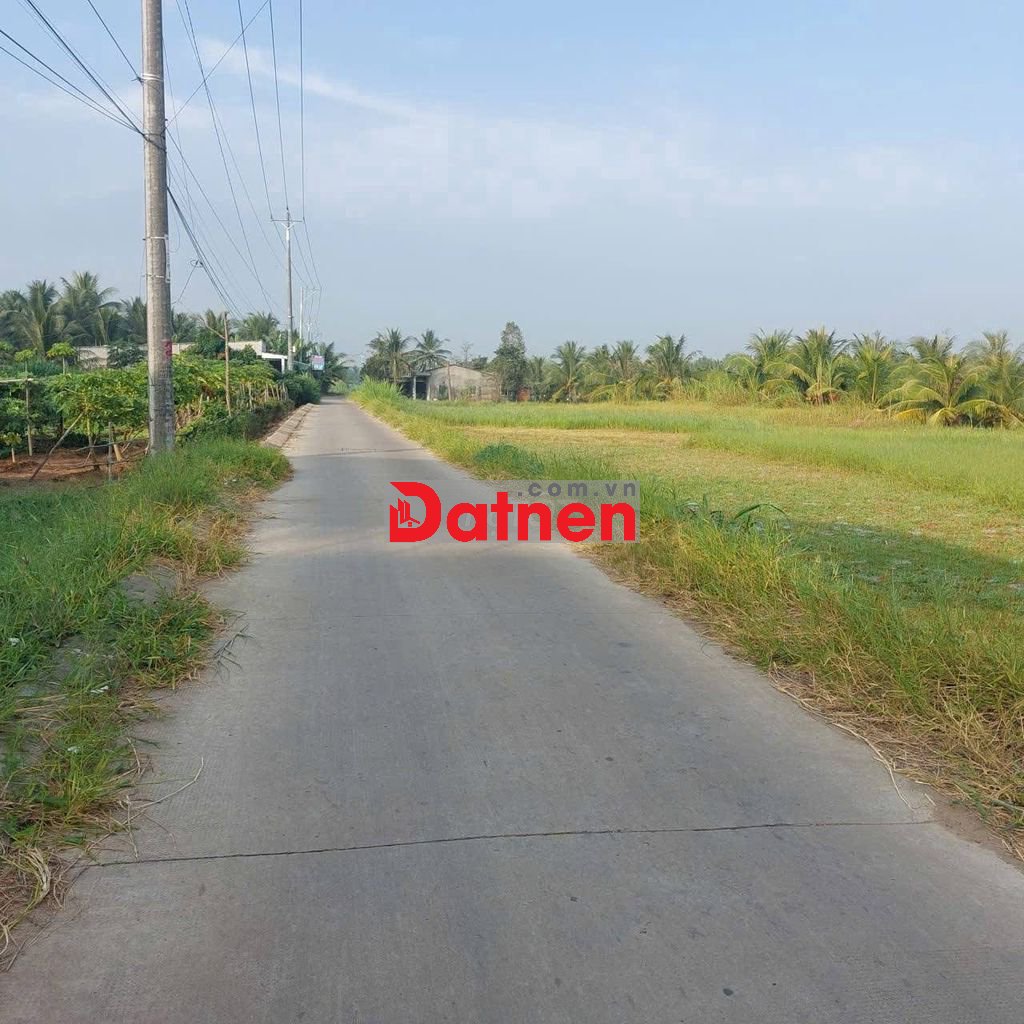 Bán đất nền thị trấn Thạnh Phú, đối diện nhà máy nước