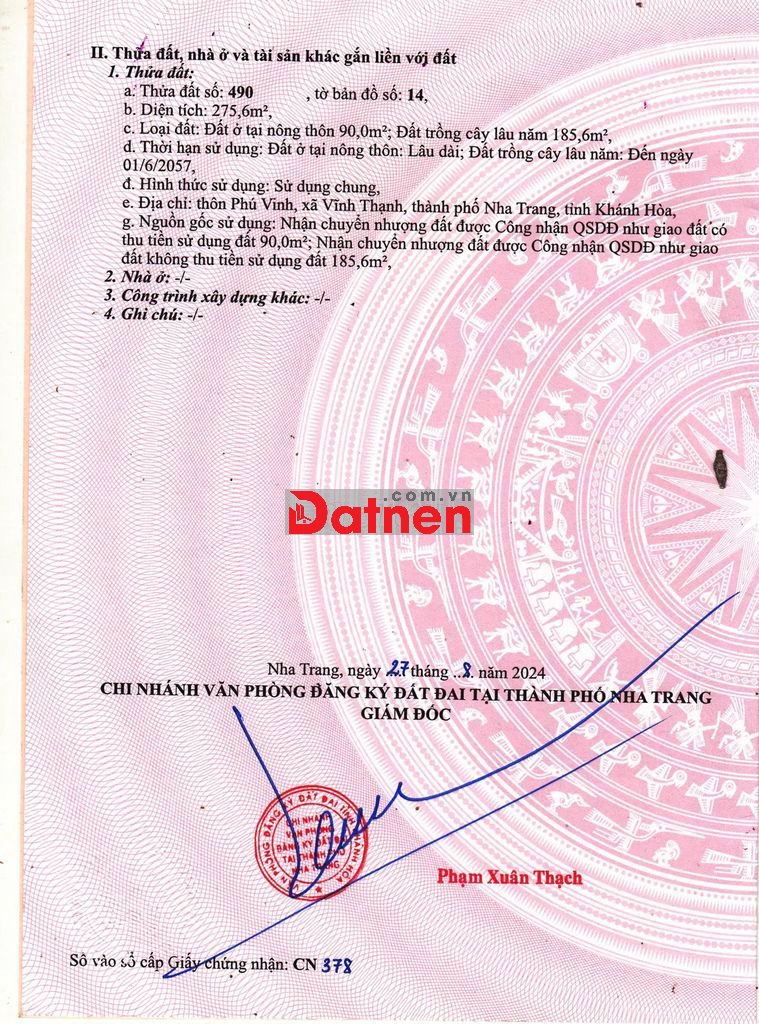 bán đất tặng nhà