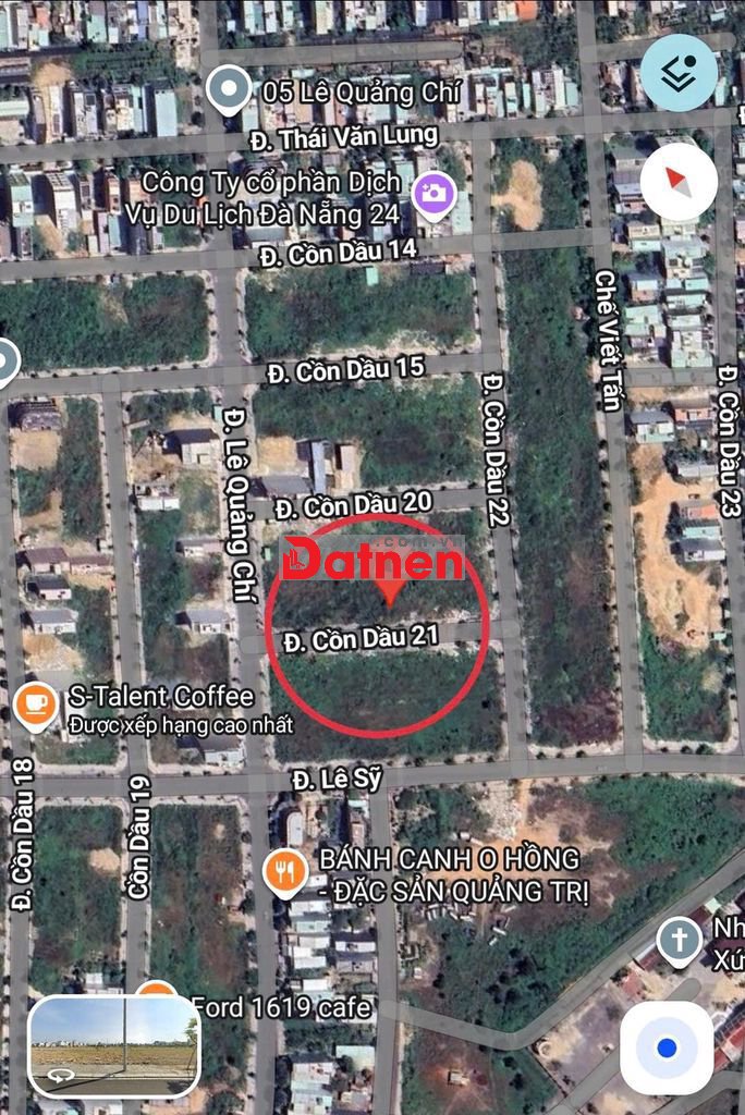 BÁN 2 LÔ LIỀN KỀ ĐƯỜNG CỒN DẦU 21, GẦN NGUYỄN PHƯỚC LAN, DIỆN TÍCH LỚN