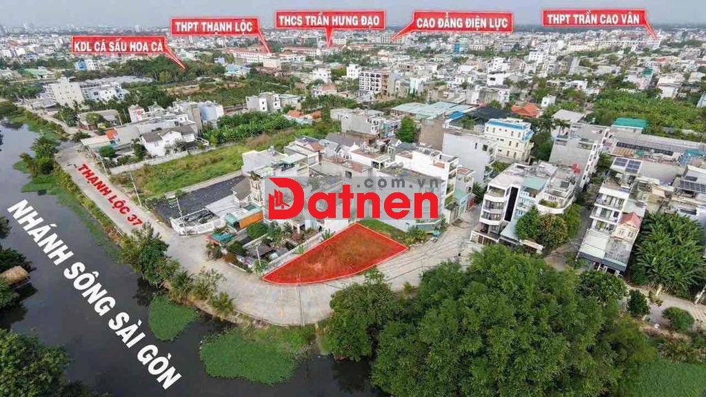 Đất 2 mặt tiền xây nhà vườn veiw sông siêu đẹp giá rẻ