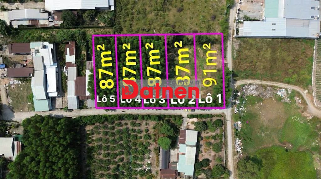 Đất nền F.O gx Bắc Thần xã Vĩnh Thanh full thổ cư sát cầu Phú Mỹ 2