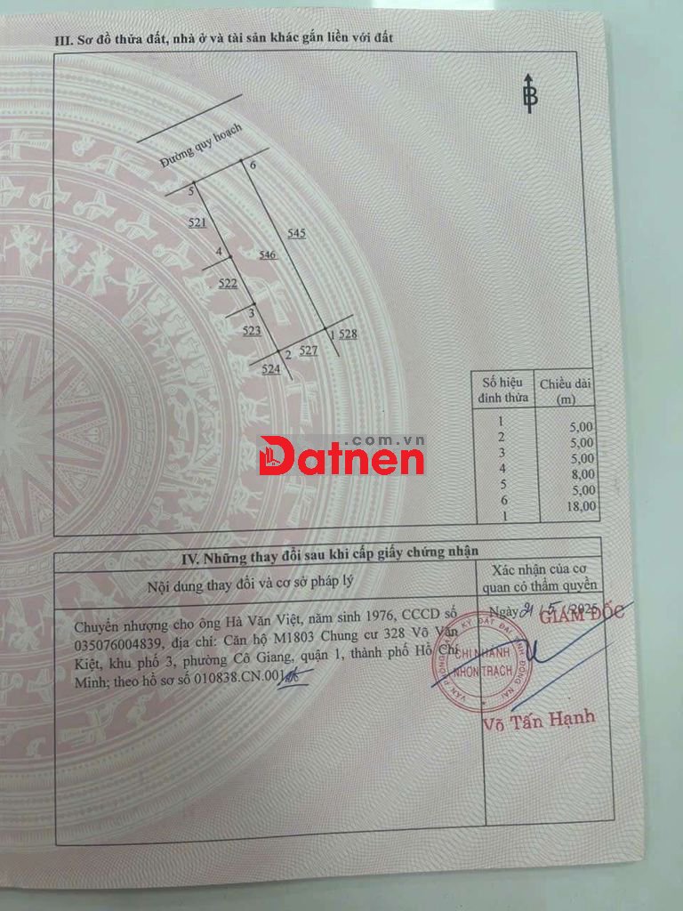 Khu vuc cách sân bay 6km