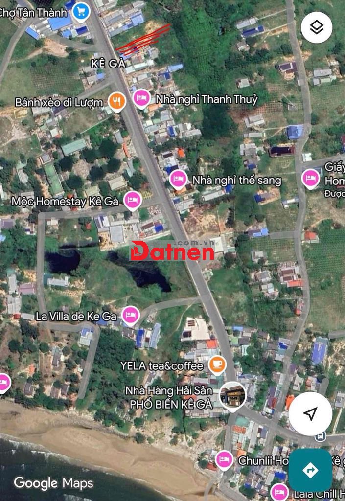 BÁN DỰ ÁN HOMESTAY GẦN MŨI KÊ GÀ, CÁCH BIỂN 500 M