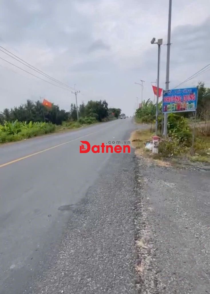 Bán đất mặt tiền phường 2, thị xã Ngã năm, Sóc Trăng.