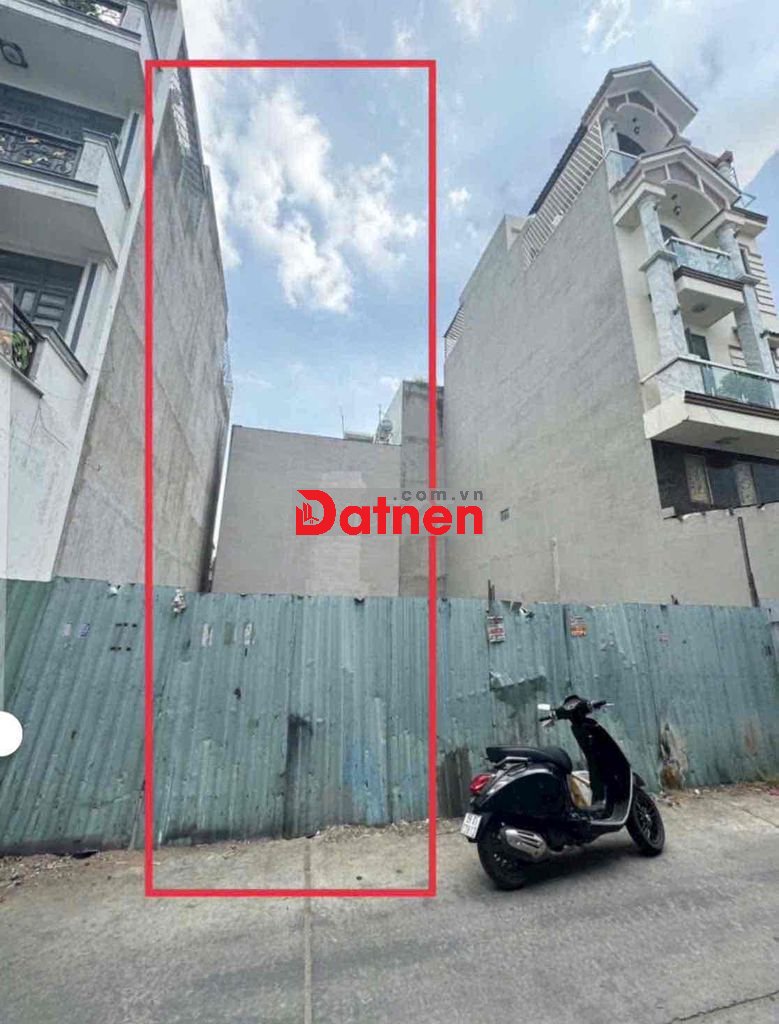 BÁN ĐẤT-KHU GÒ XOÀI-5,2X15M- HẺM XE TẢI THÔNG-GIÁ NHỈNH NHẸ 5Tỷ