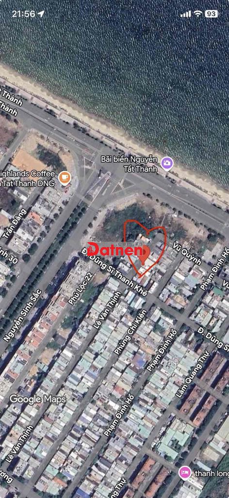 Bán đất đường Lê Văn Thịnh song song Nguyễn Sinh Sắc Liên Chiểu