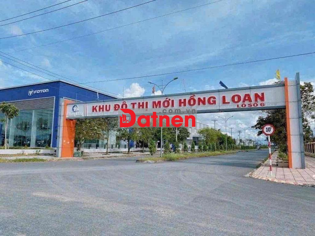 Bán Nền KDC Hồng Loan - Hướng Đông Nam - Gần Nam Long 2