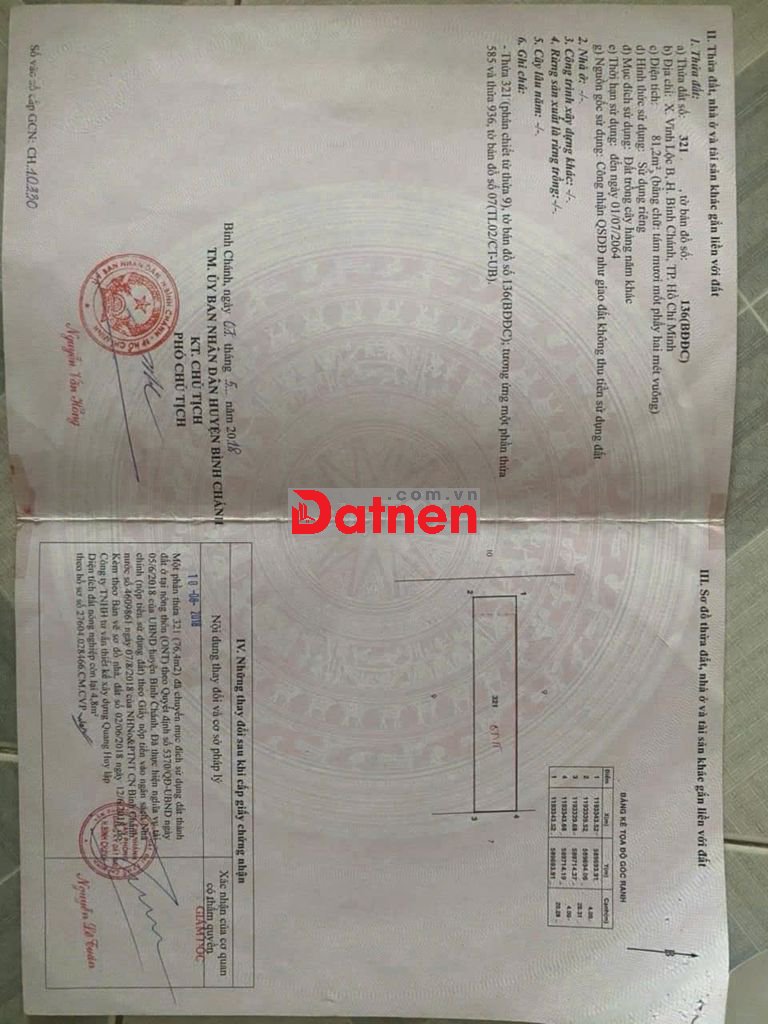 CHÍNH CHỦ NGỘP – CẦN BÁN GẤP 📍 ĐẤT SỔ HỒNG RIÊNG – VĨNH LỘC B,