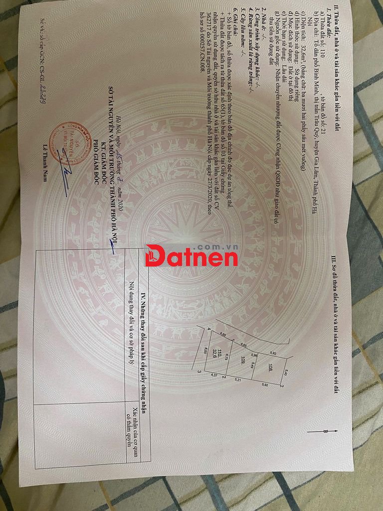 Chính chủ cần bán