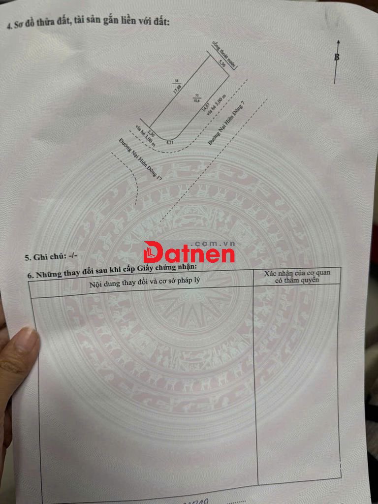 Bán lô góc đối diện công viên.Đường Nại Hiên Đông 17.Phù hợp đầu tư