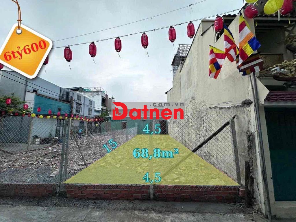ĐẤT VEN SÔNG HIỆP BÌNH CHÁNH GIÁ TỐT 69m2 ĐƯỜNG Ô TÔ CHỈ 6,6 TỶ CÒN TL