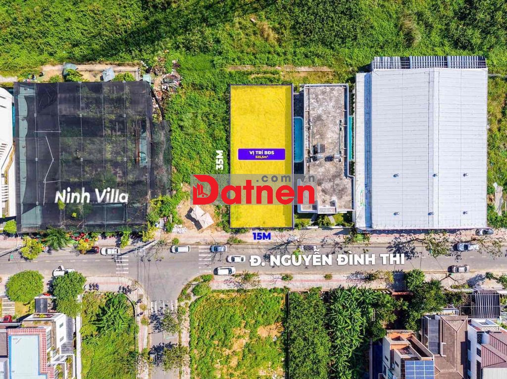 Bán Nhanh 525,5m2 Đất Biệt Thự Nguyễn Đình Thi, Hoà Xuân, Đà Nẵng
