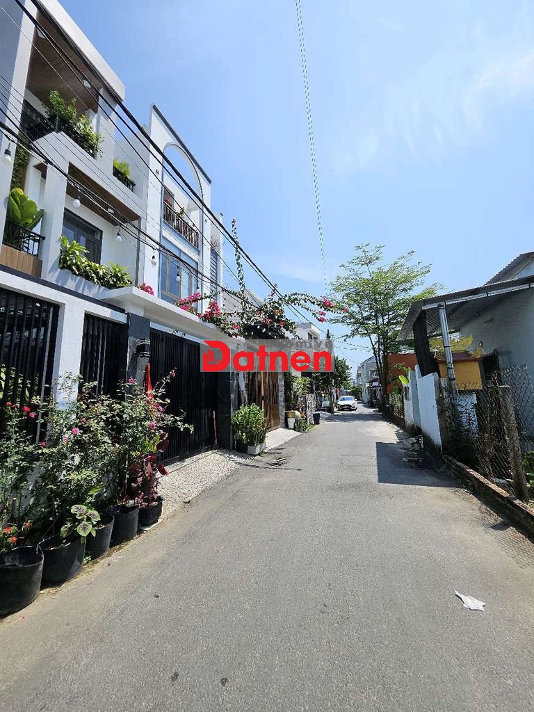 Bán đường Nhựa Bình Kỳ. Ô tô 5m. Hòa quý. 93m2. 3 tỷ 490. Có tl