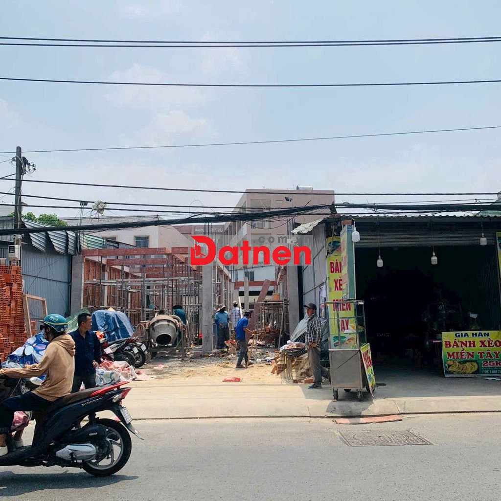 bán lô Đất Mặt Tiền Sầm Uất Ngay Phan Văn Hớn Bà Điểm Hocmon