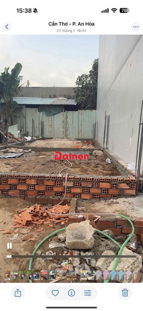 bán gấp nền thổ cư võ văn kiệt q Ninh kiều