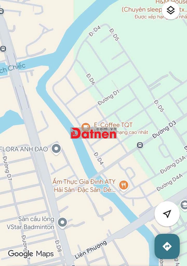 bán gấp lônđất mặt tiền đường D5 khu dc Nam long . Đường lớn thông