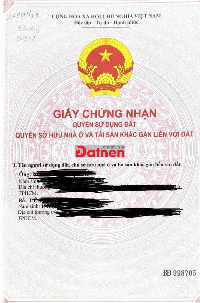 BÁN ĐẤT HẺM 17, ĐƯỜNG 41, PHƯỜNG LINH ĐÔNG - THỦ ĐỨC