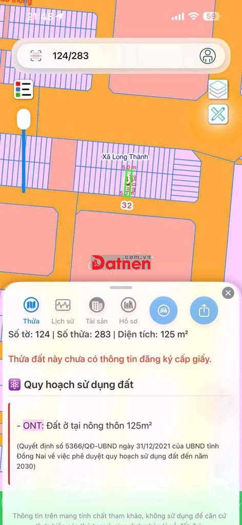 bán đất TĐC Lộc An Sân Bay Long Thành