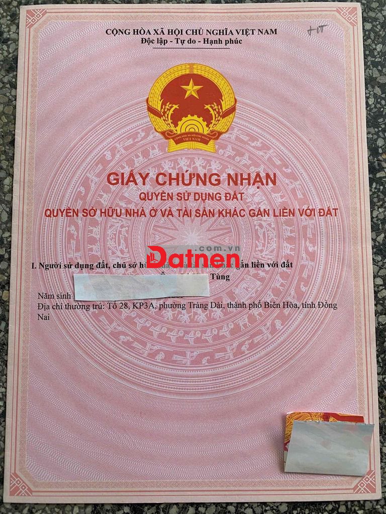 bán đất 2 mặt tiền trảng bom