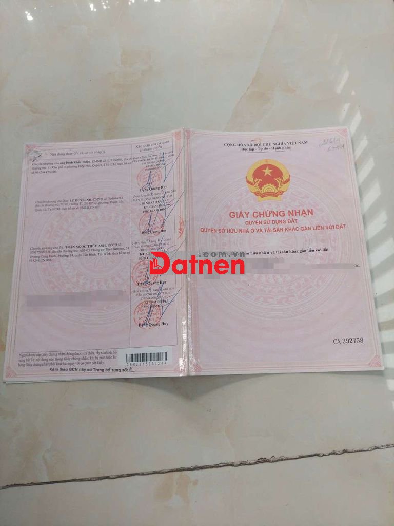 Bán đất Đường 21, p. Long Thạnh Mỹ