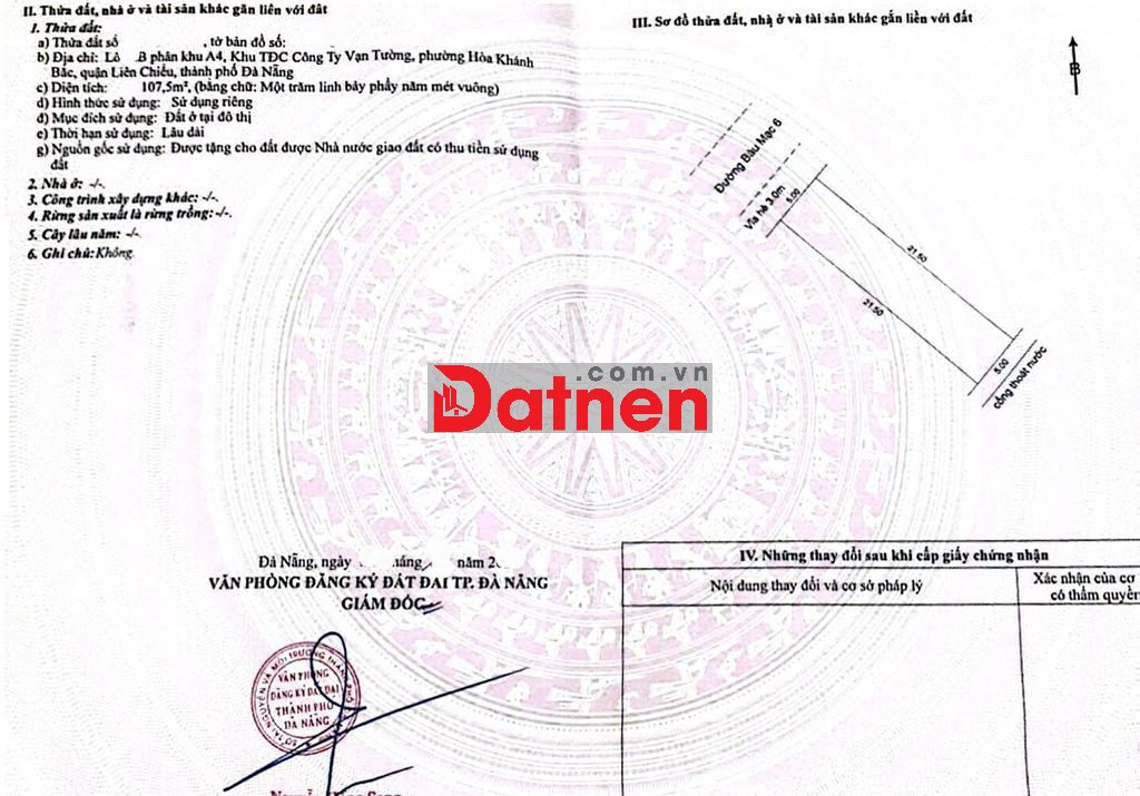 💥Bán đất đường Bàu Mạc 6 - Gần biển - Gía đầu tư