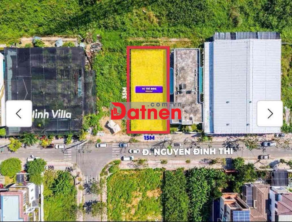 🏰 Bán đất biệt thự view sông đường Nguyễn Đình Thi Đảo Vip Đà Nẵng