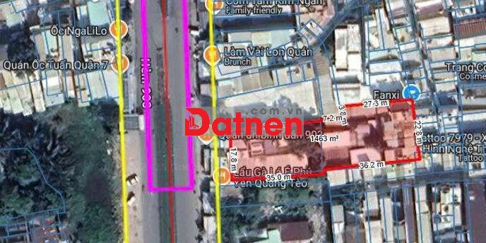 Mặt tiền đường Hoàng Trọng Mậu,q7