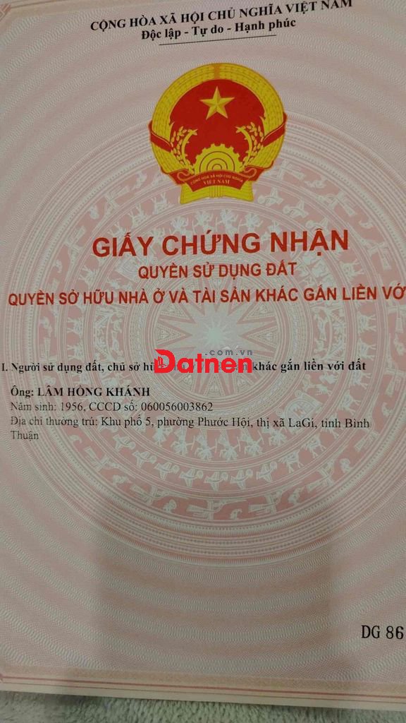 1500m2 đường Rừng Sác, gần cầu Cần Giờ (đang xây dựng)