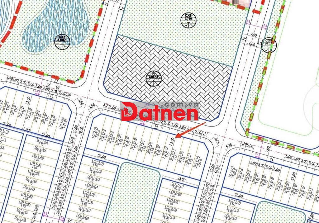 Bán đất 115m² dự án Yên Phong Gateway