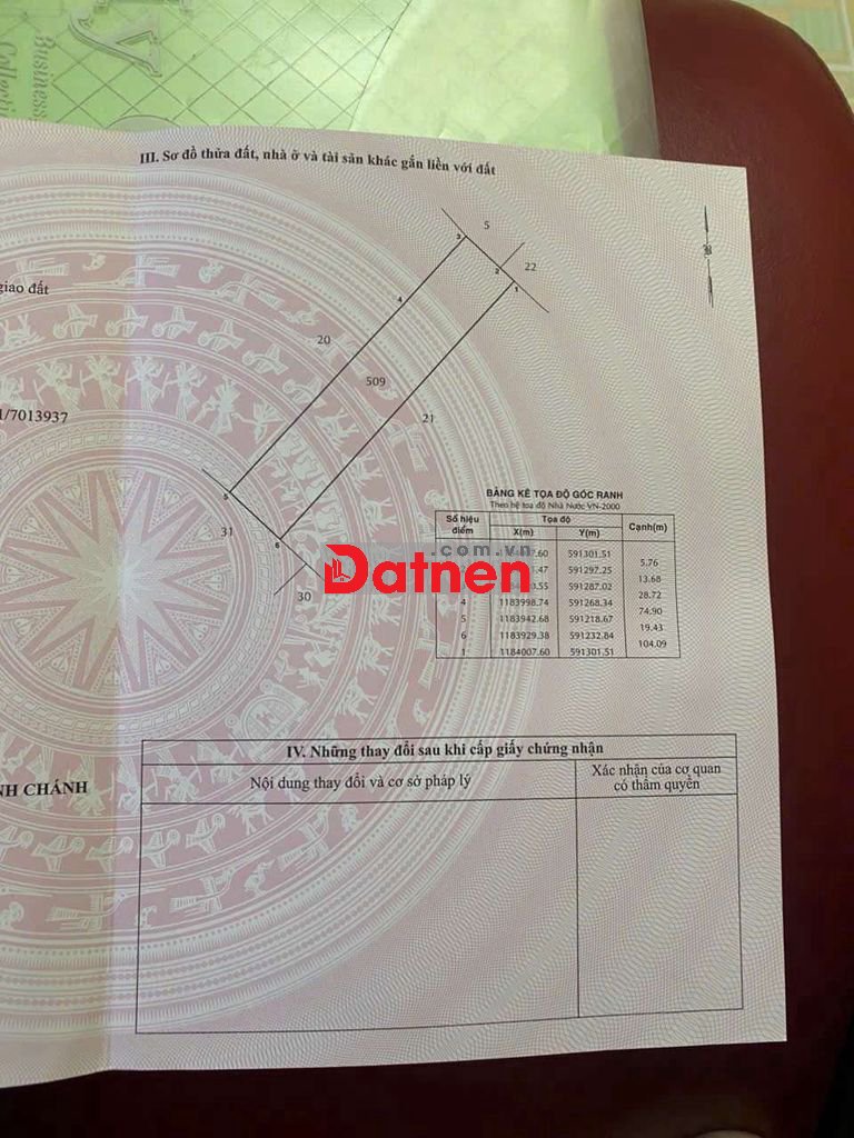 CHÍNH CHỦ BÁN ĐẤT - GIÁ *** KHU VỰC TÂN KIÊN - SỔ HỒNG RIÊNG!