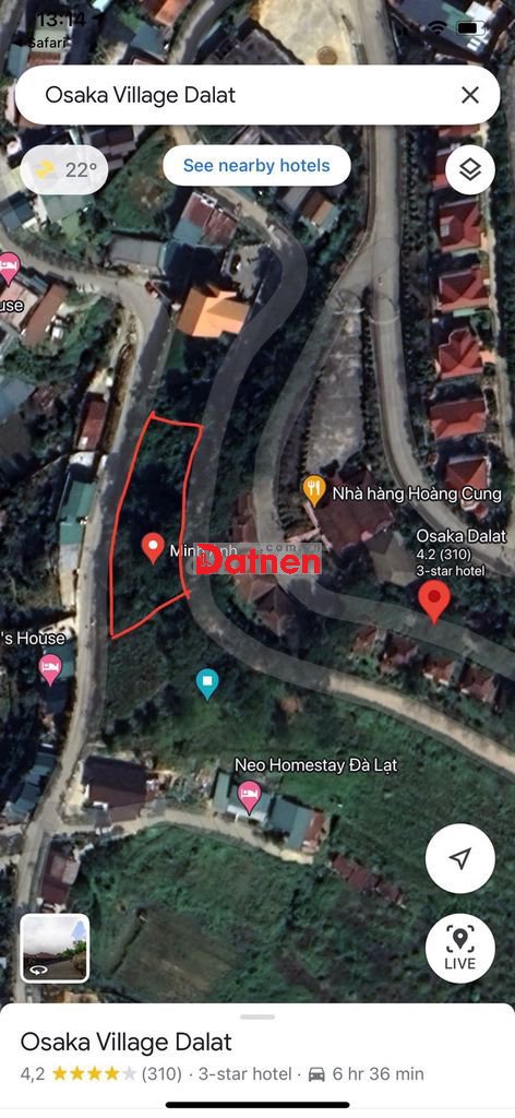 Đất Đống Đa, Phường 3, TP Đà Lạt