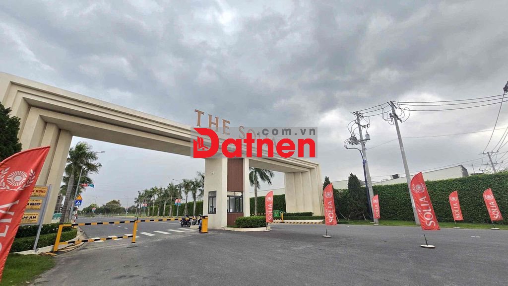 bán đất kdc the solia