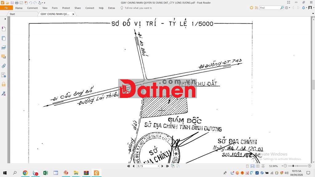 Sang nhượng đất xưởng chính chủ, sổ đỏ riêng, SĐT phần mô tả