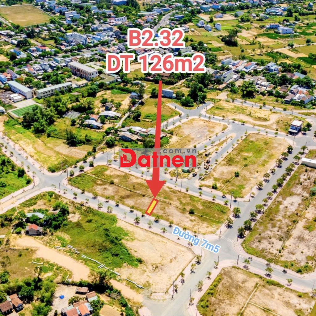 CHÍNH CHỦ BÁN ĐẤT DỰ ÁN RIVIERA HỘI AN COMPLEX DT 126M2 GIÁ 1.63 TỶ