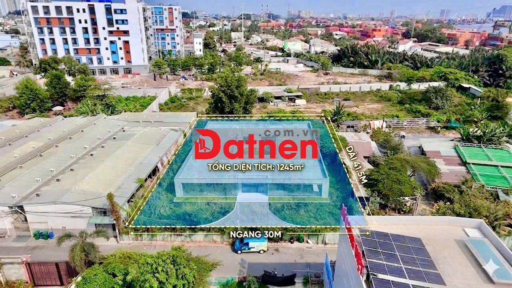 50TR/M2_ĐẤT BUILDING KHỦNG_TRƯỜNG THỌ, THỦ ĐỨC_1245M2 THỔ CƯ_30x41m