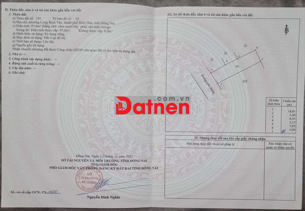 Bán Đất Thổ Cư Có Nhà + Nội Thất, Gần Siêu Thị BigC, Giá Thương Lượng.